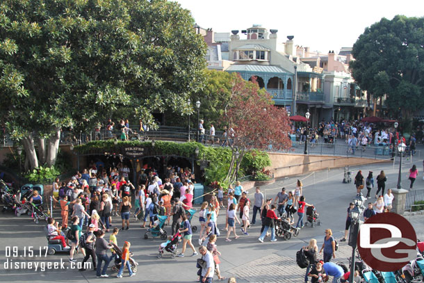 New Orleans Square this evening.