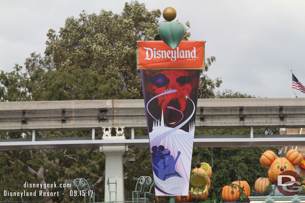 Space Mountain Ghost Galaxy Banner