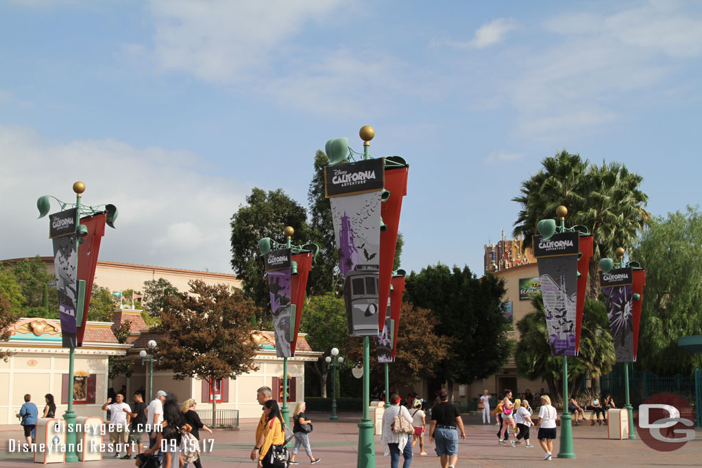 The DCA Banners with better lighting that earlier..