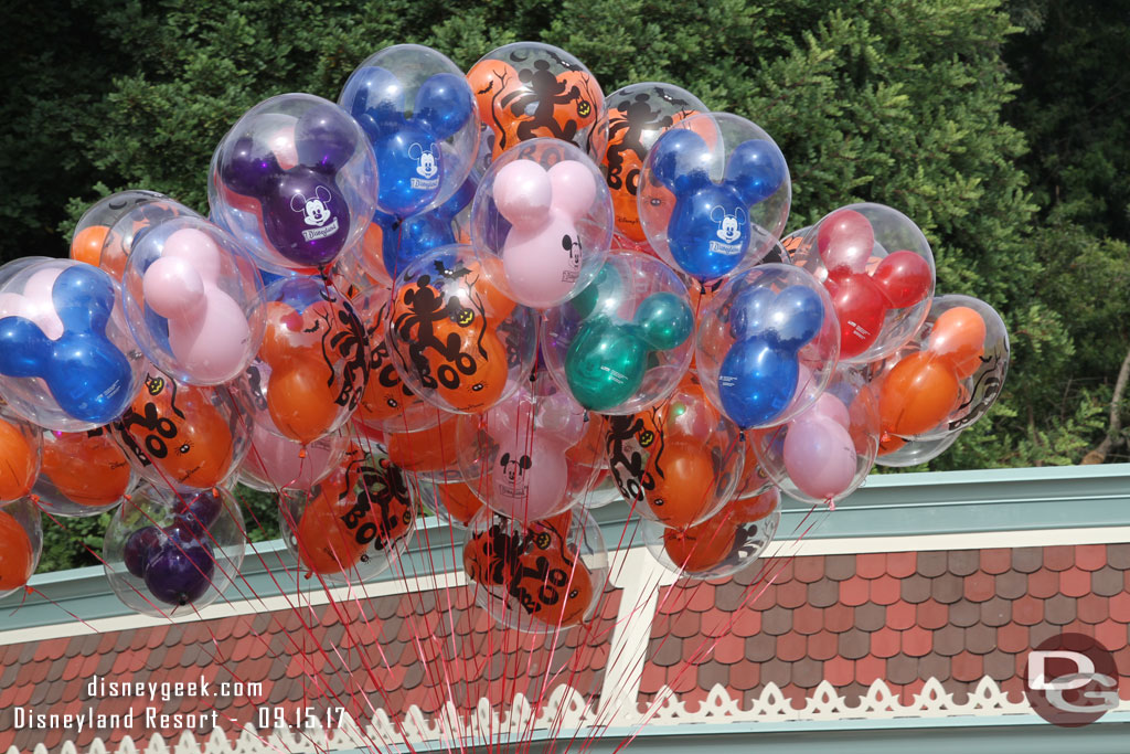 Orange Balloons for the season