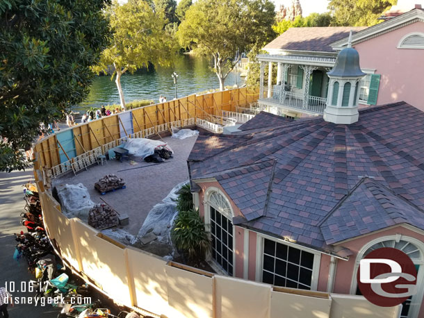 The River Belle Terrace is still closed for renovation.