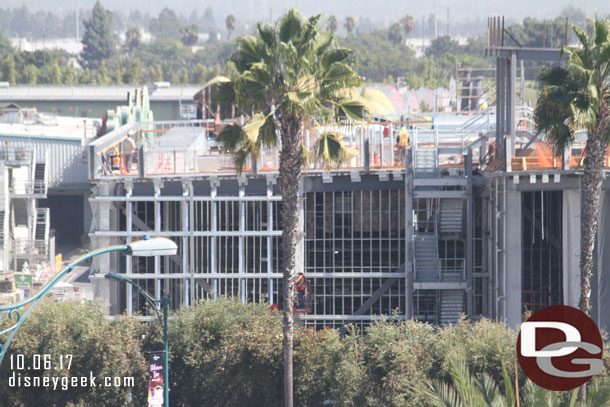 The Millennium Falcon show building.