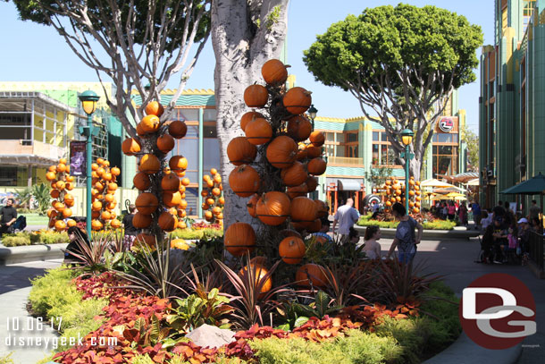 More Halloween decorations as I strolled through Downtown Disney.