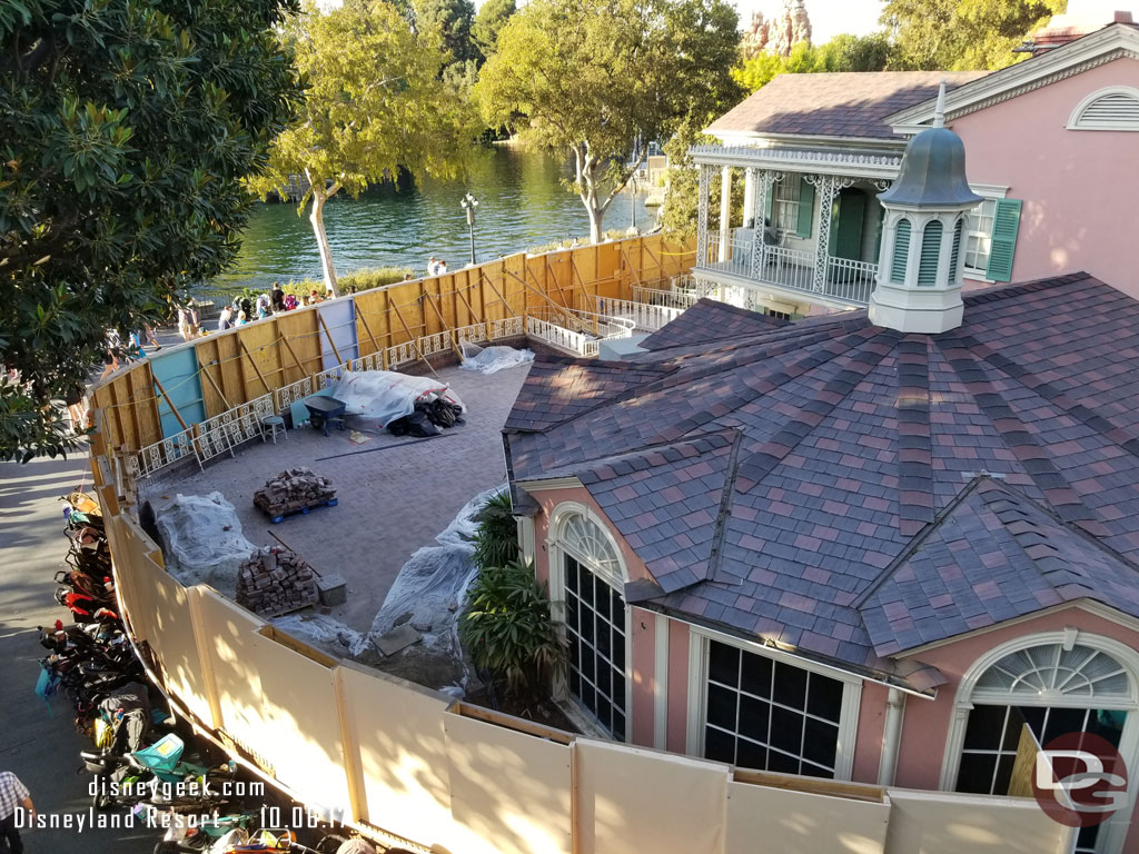 The River Belle Terrace is still closed for renovation.