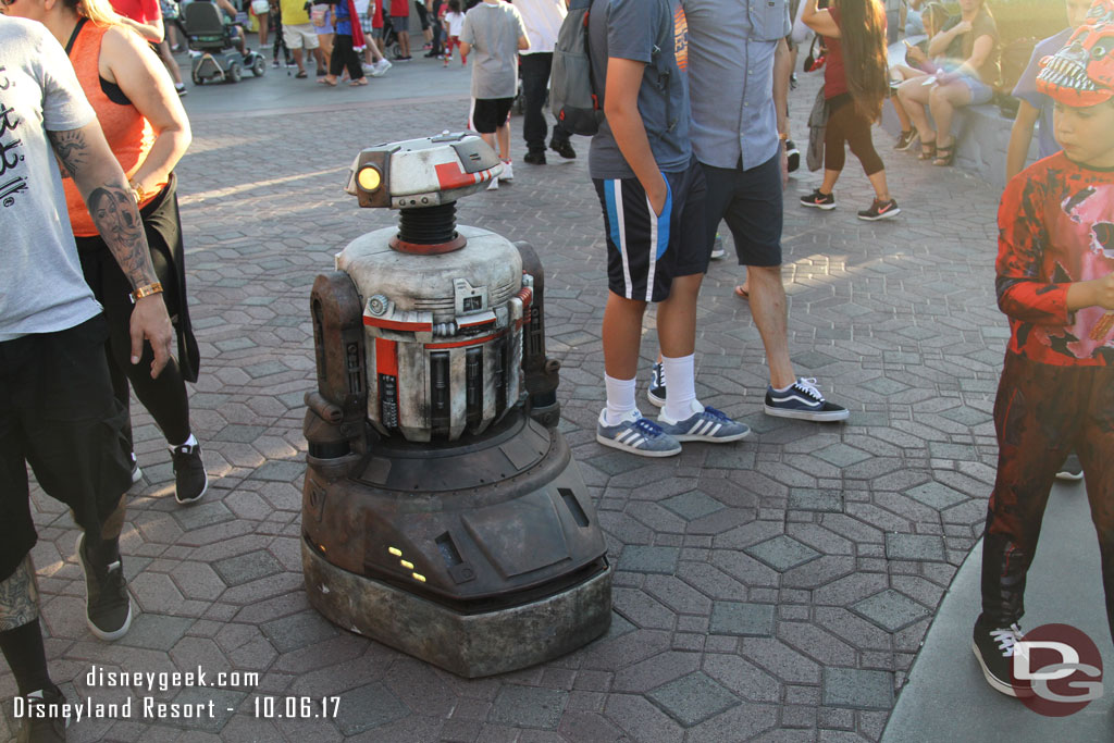 He is a prototype of a droid that you may find in Star Wars: Galaxy