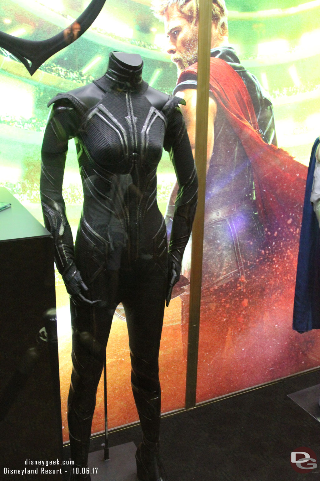 Costume worn by Cate Blanchett as Hela