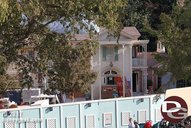 The view from the upper deck of the Mark Twain.