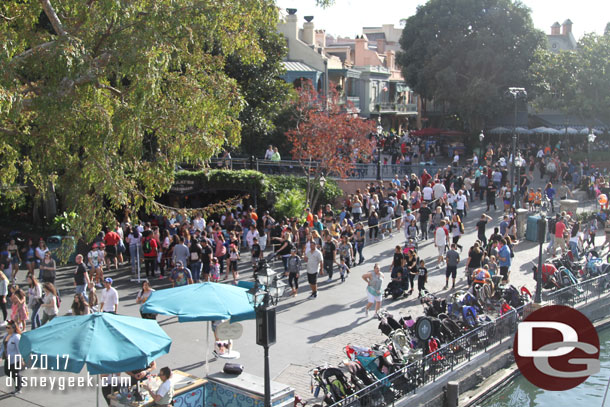 New Orleans Square just before 4pm