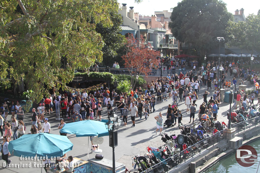 New Orleans Square just before 4pm