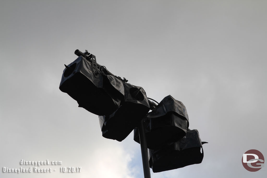 Snow Machines have been installed in preparations for the Christmas season.