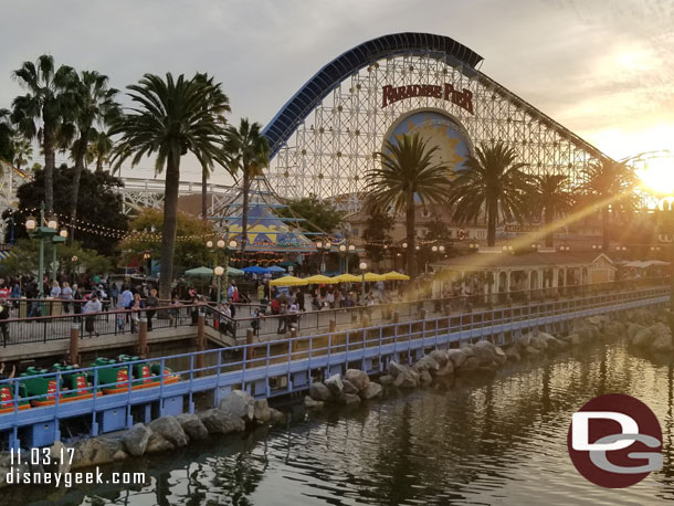 Screamin at sunset.