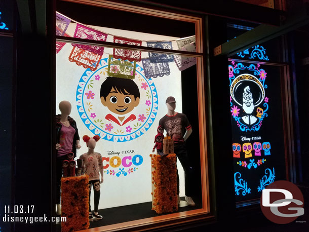 A Coco window in the World of Disney