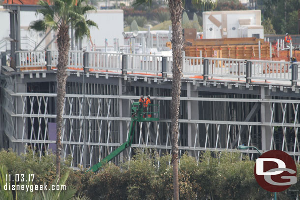 Preparing the Millennium Falcon building for the exterior wall.