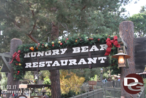 Critter Country decorations are up.