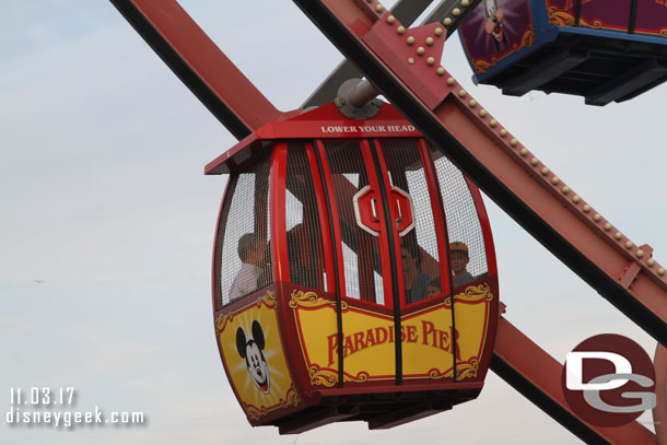 The Fun Wheel will receive a new Pixar theme as part of Pixar Pier this winter.  It closes in January.