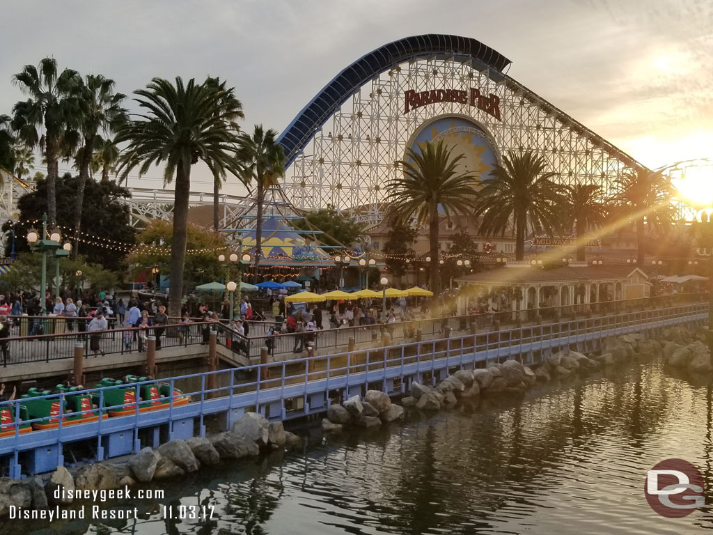 Screamin at sunset.