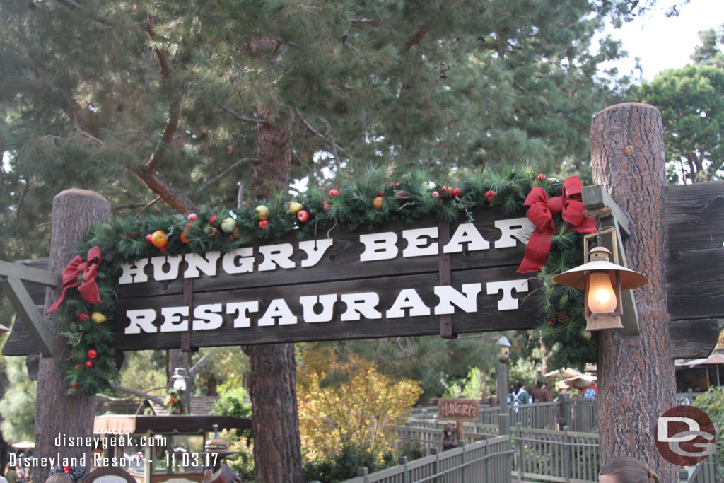 Critter Country decorations are up.