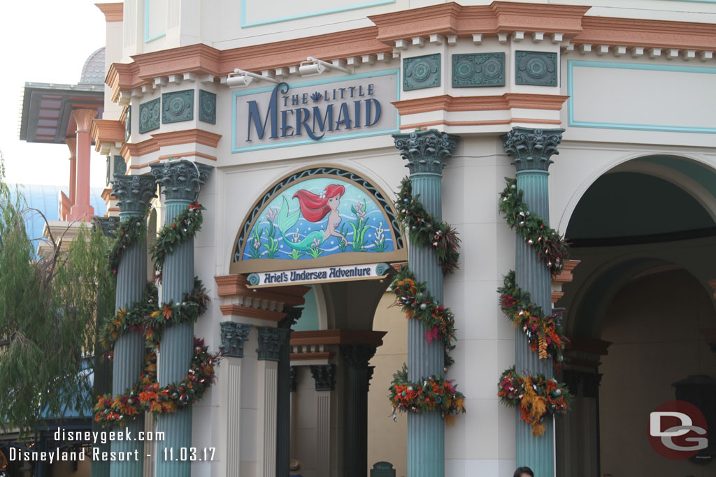 Ariel has decorated.