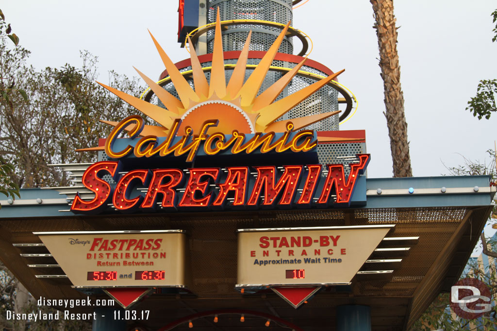 Last week Disneyland announced Screamin will close in January and receive a new theme for Pixar Pier based on the Incredibles