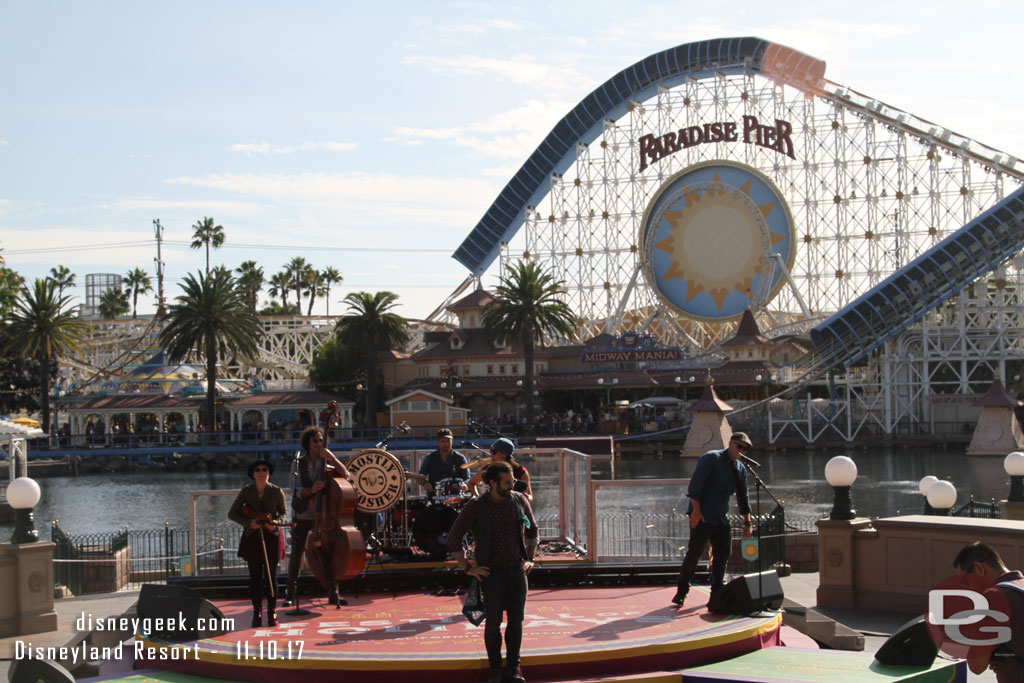Mostly Kosher performing in Paradise Park