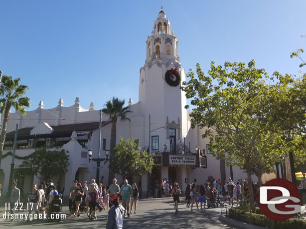 Carthay Circle this afternoon