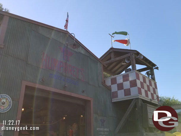 Walking through Grizzly Peak Airfield.