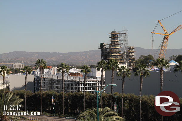 The Millennium Falcon show building.