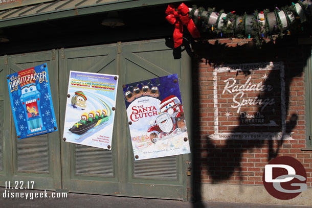 Radiator Springs Drive In Theatre Posters