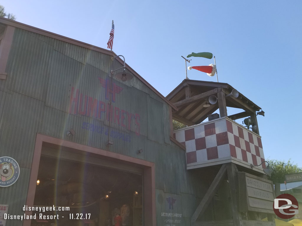 Walking through Grizzly Peak Airfield.