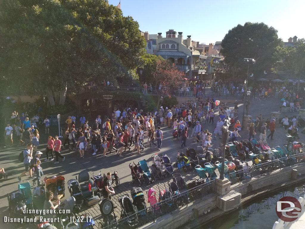 New Orleans Square as we cruised by