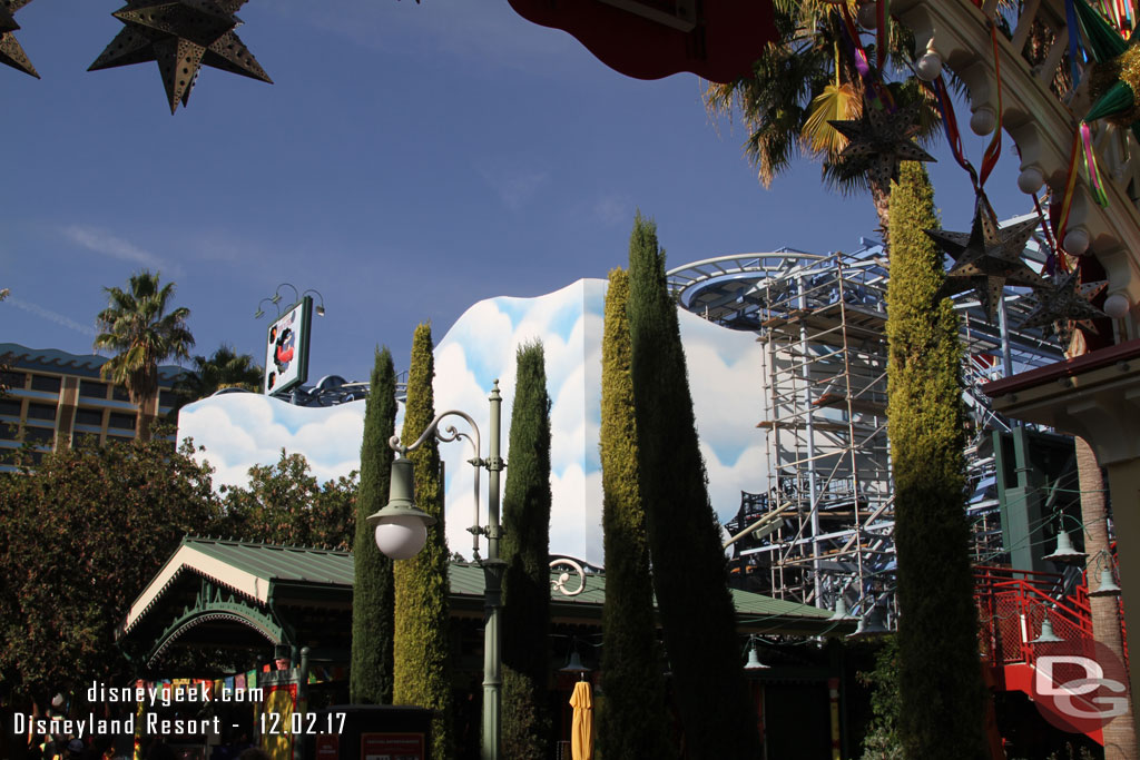 Scaffolding has been removed from Goofy