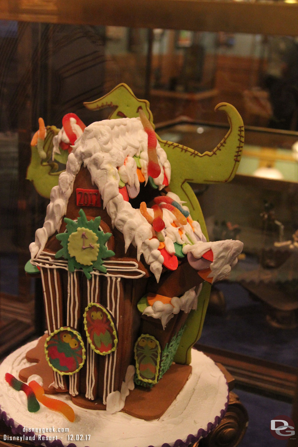 Haunted Mansion Holiday gingerbread house for sale.