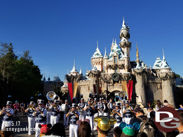 The Disneyland Band was performing their Star Wars medley as I walked by