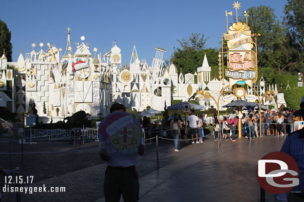 Next stop it's a small world holiday.