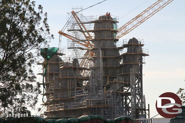 Star Wars: Galaxy's Edge construction from Toon Town.