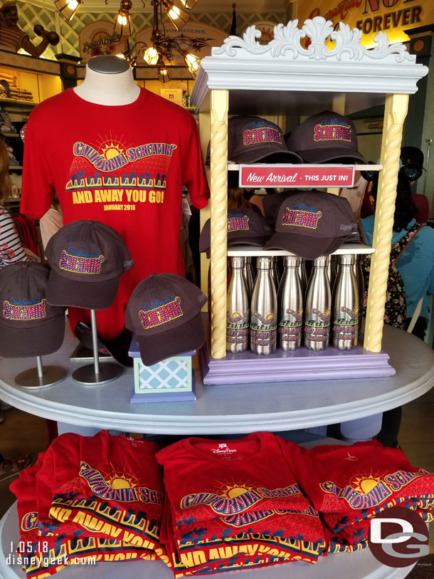 Some merchandise to mark the closure of Screamin is available here.