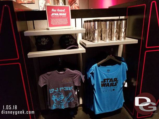 Star Wars: Galaxy's Edge Merchandise is now available.