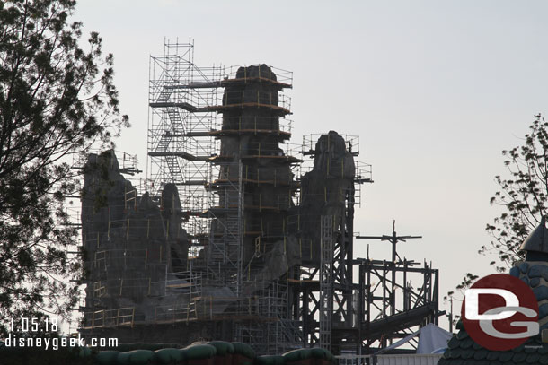 Star Wars Galaxy's Edge Construction from Toon Town.