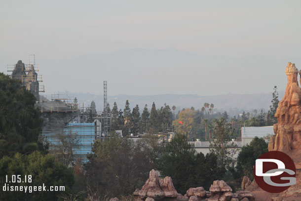 The view from Tarzan's Tree house