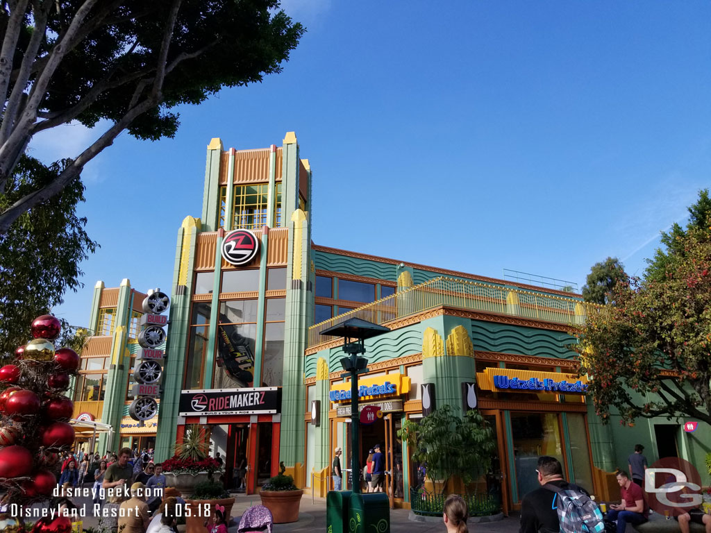 Work is slated to begin in Downtown Disney in the coming days.  RideMakerz, the Dress Shop and Build a Bear will be closing.