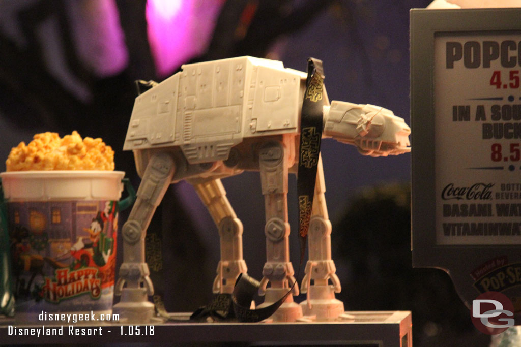 AT-AT popcorn buckets are still in stock and almost no wait this evening.