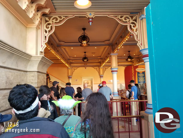 FastPass return now uses the handicap entrance.