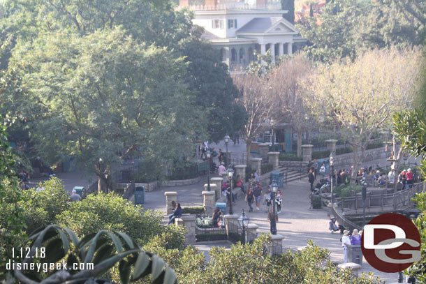 The riverfront from the tree house