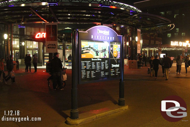 The other directory near the AMC is still in place.