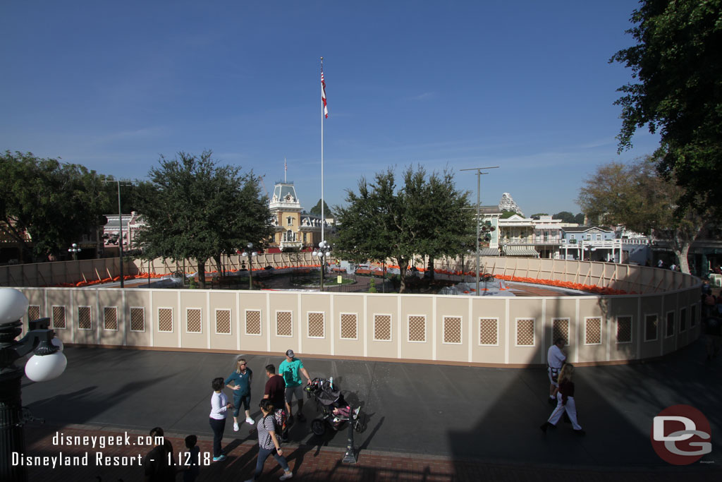 A wide shot of Town Square.