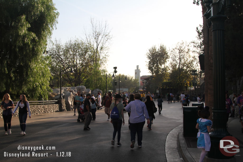 The Festival of Holidays marketplaces and signs are all gone.