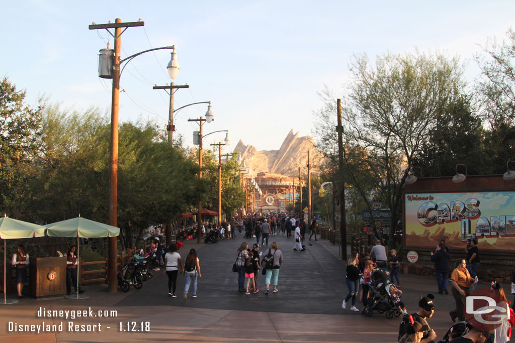 Route 66, Cars Land.