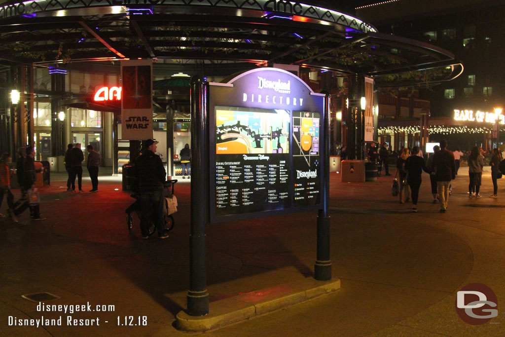 The other directory near the AMC is still in place.