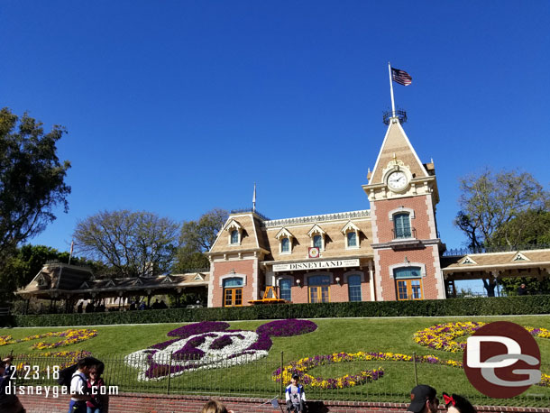 First park today, Disneyland.