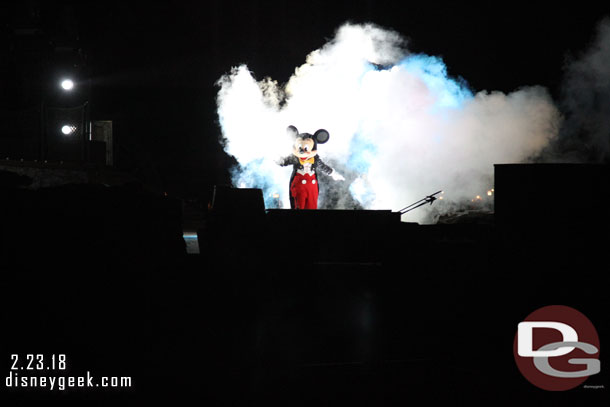 Now some pictures from the show.  The current Disneyland Fantasmic!